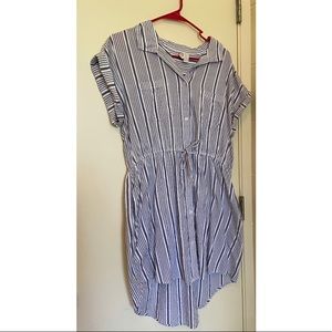 Japna High-Low Button up Shirt Dress Size XL